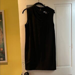Elegant Black Sleeveless Dress